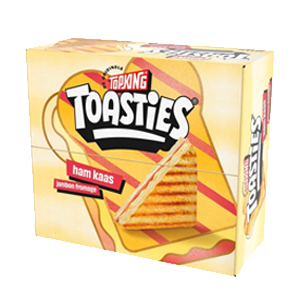 1040092  Topking Toasties® Ham/Kaas  22x95 gr