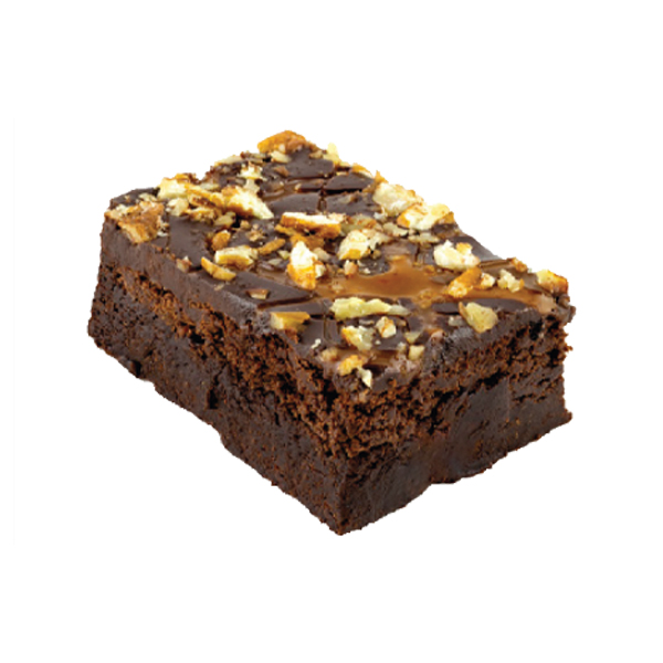 1071001  L.A. Streetfood Caramel Pecan Fudge Brownie (21 st)  1,7 kg