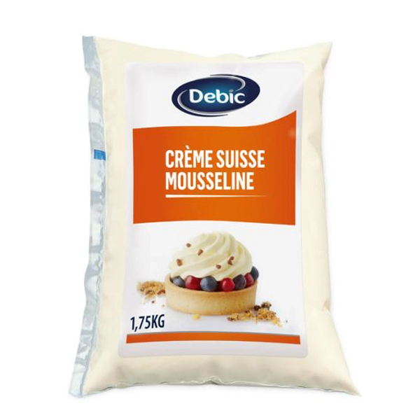 1810001  Debic Creme Suisse Mousseline  1.75 lt