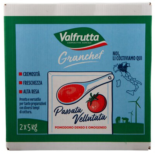 2412144  Valfrutta Tomaten Passata (Gezeefd)  2x5 kg