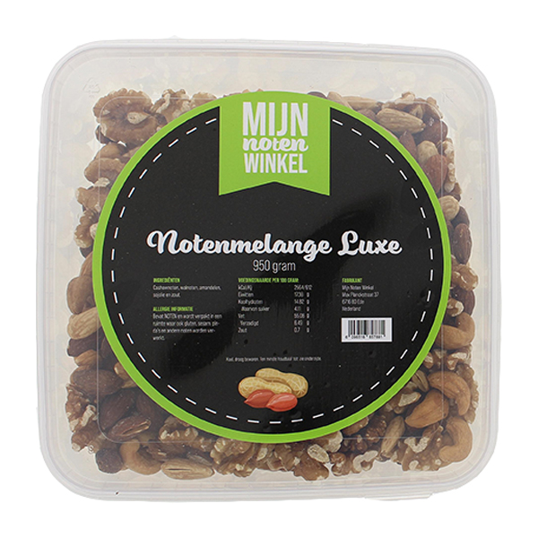 4410326  Notenwinkel Notenmelange Luxe  950 gr