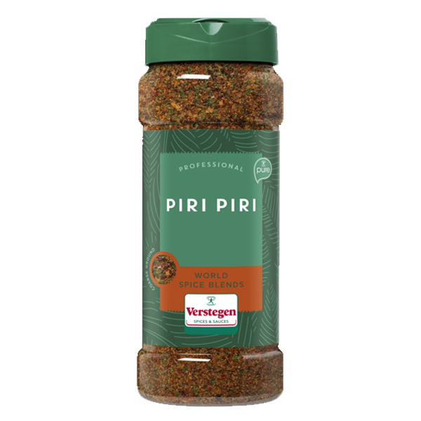 4616219  Verstegen  Pure  Spicemix Del Mondo Piri Piri met Zout  350 gr