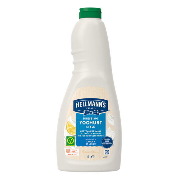 5028041 " Hellmann's Yoghurt Dressing  1 lt "