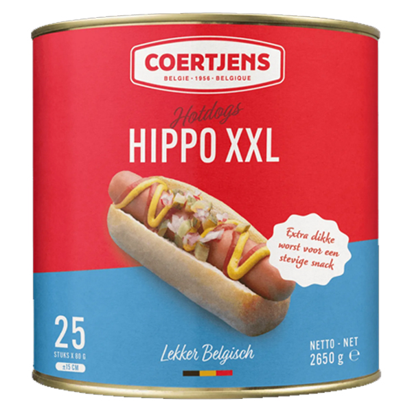 5436226  Coertjens Hippo Hot Dog  25x80 gr