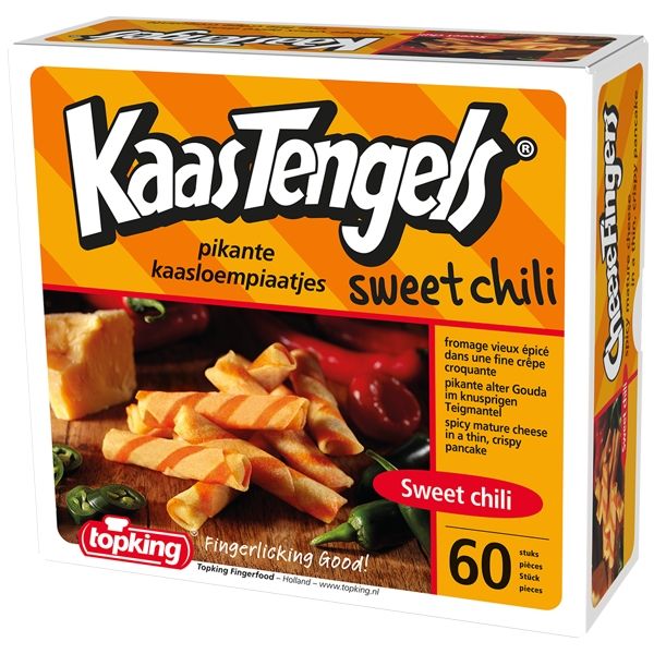 5480456  Topking Kaasstengels Sweet Chili  60x15 gr