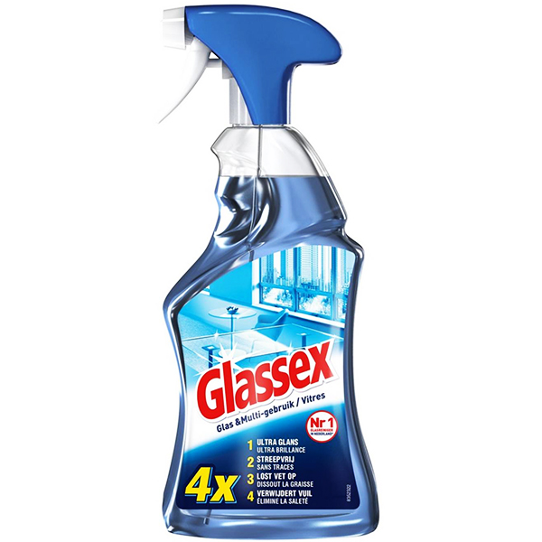 8222204  Glassex Glas- & Multireiniger Spray  750 ml